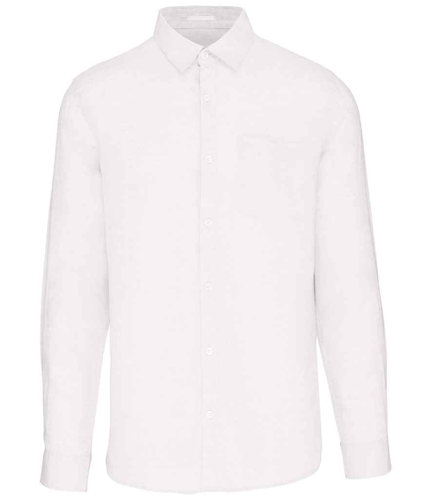 Spasso - Long Sleeve Linen Shirt