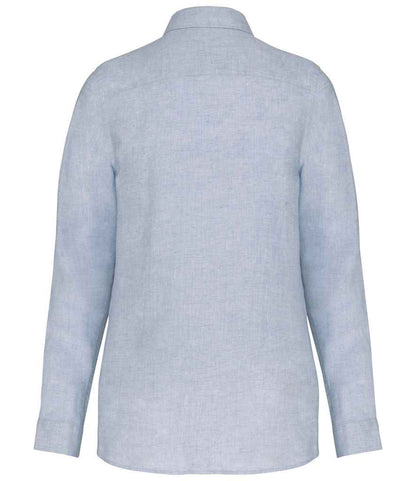 Spasso - Ladies Long Sleeve Linen Shirt - Pierre Francis