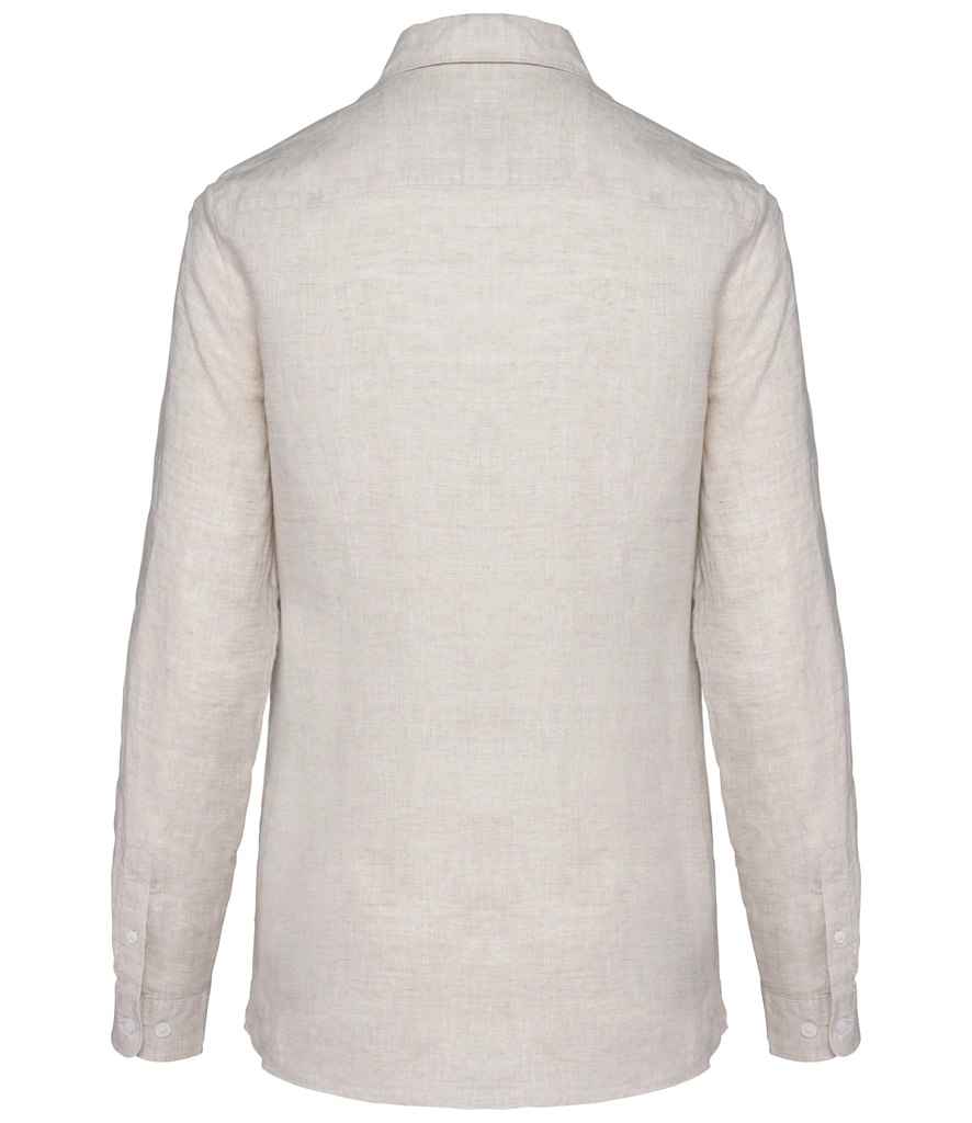 Spasso - Ladies Long Sleeve Linen Shirt - Pierre Francis