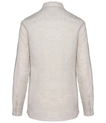 Spasso - Ladies Long Sleeve Linen Shirt - Pierre Francis