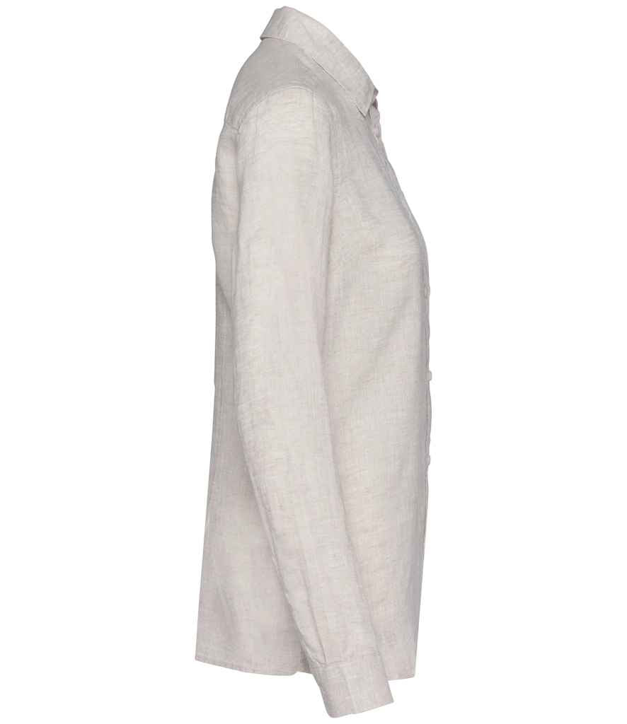 Spasso - Ladies Long Sleeve Linen Shirt - Pierre Francis