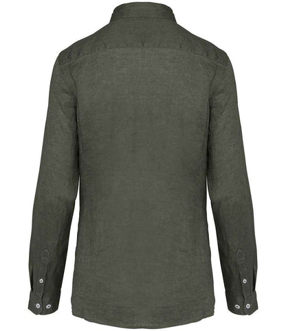 Spasso - Ladies Long Sleeve Linen Shirt - Pierre Francis