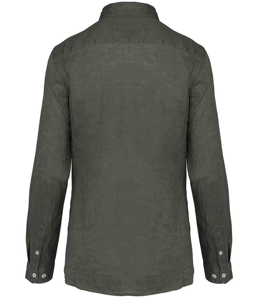 Spasso - Ladies Long Sleeve Linen Shirt - Pierre Francis