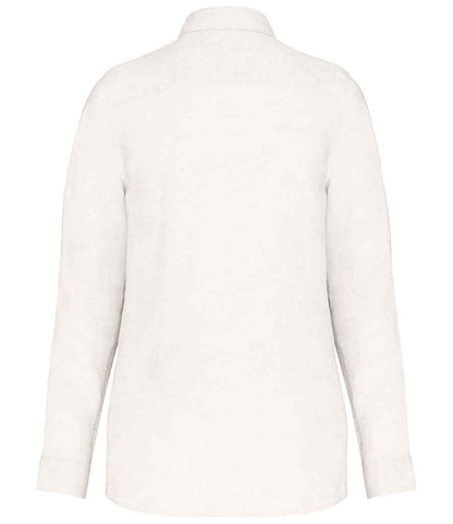 Spasso - Ladies Long Sleeve Linen Shirt - Pierre Francis