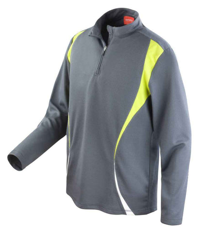 Spiro - Unisex Zip Neck Trial Training Top - Pierre Francis