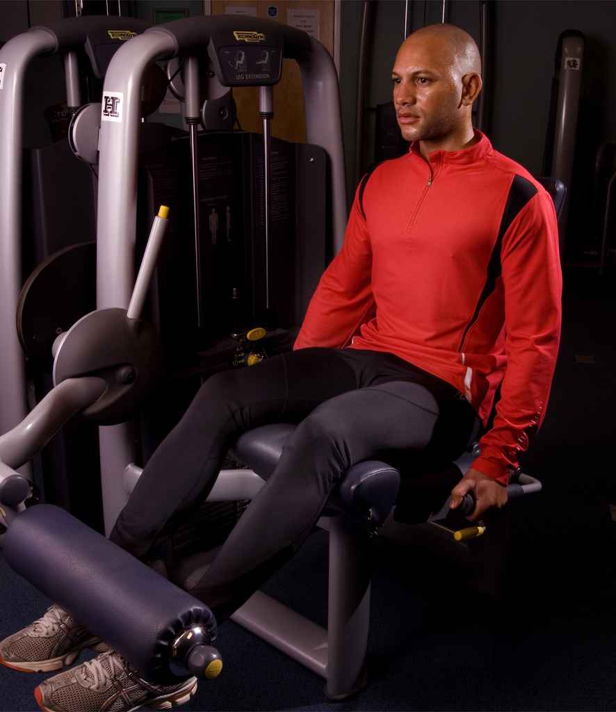 Spiro - Unisex Zip Neck Trial Training Top - Pierre Francis