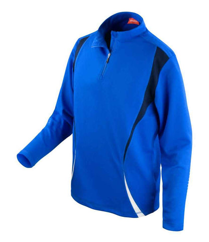 Spiro - Unisex Zip Neck Trial Training Top - Pierre Francis