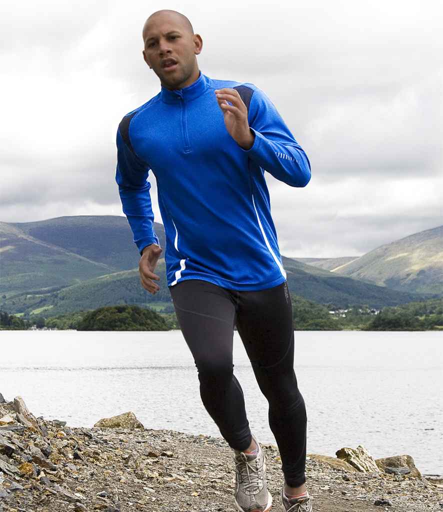 Spiro - Unisex Zip Neck Trial Training Top - Pierre Francis