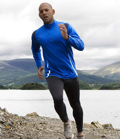 Spiro - Unisex Zip Neck Trial Training Top - Pierre Francis
