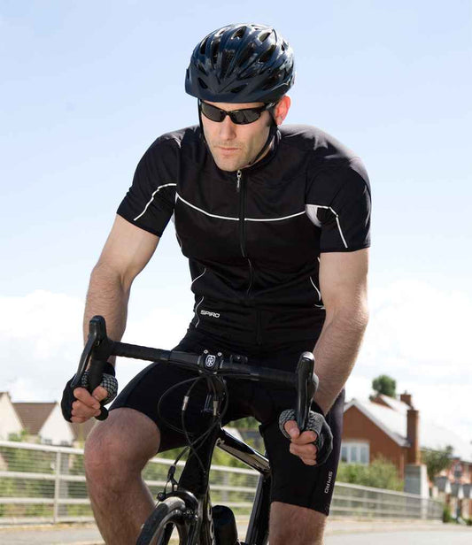 Spiro - Bikewear Top - SR188M BK/WH S