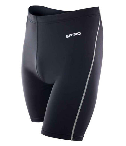 Spiro - Bodyfit Base Layer Shorts - SR250M BLK XS/S