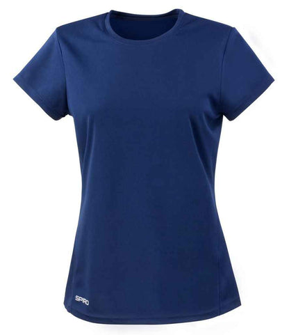 Spiro - Ladies Quick Dry Performance T-Shirt - SR253F BLK XS