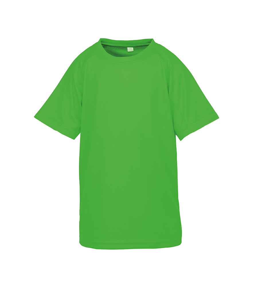 Spiro - Kids Impact Performance Aircool T-Shirt - SR287B FLG XS