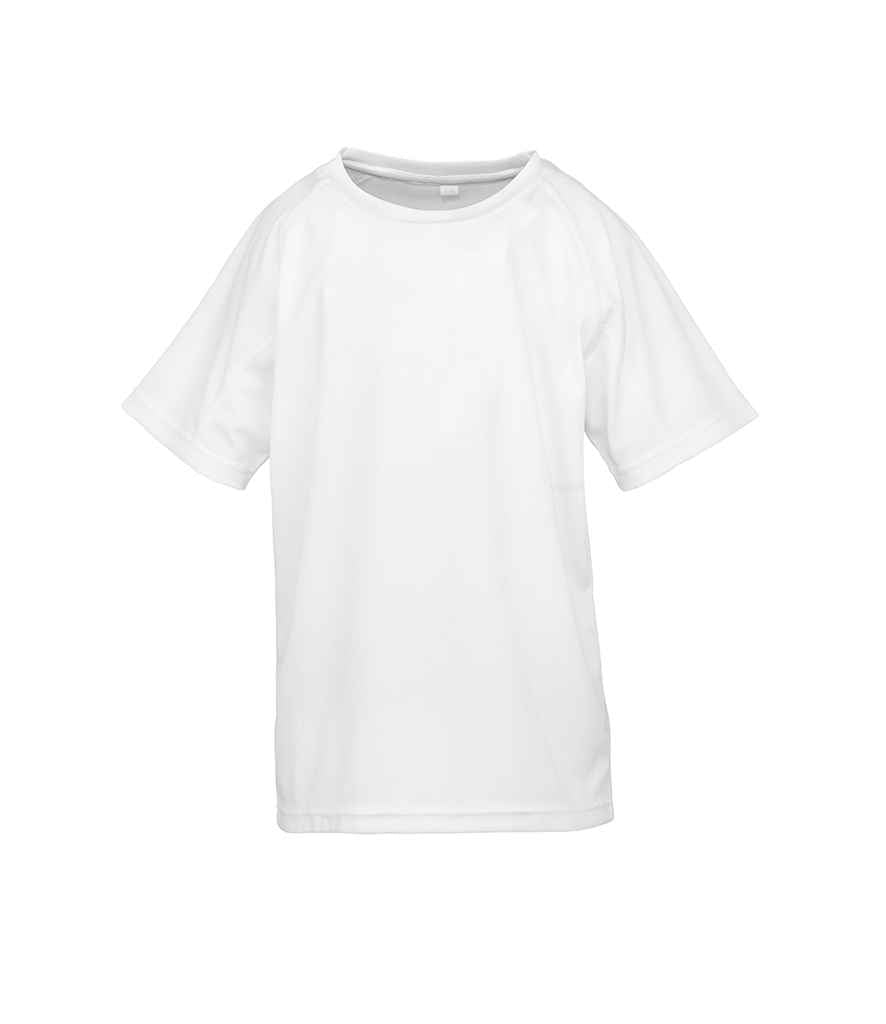 Spiro - Kids Impact Performance Aircool T-Shirt - SR287B BLK XS