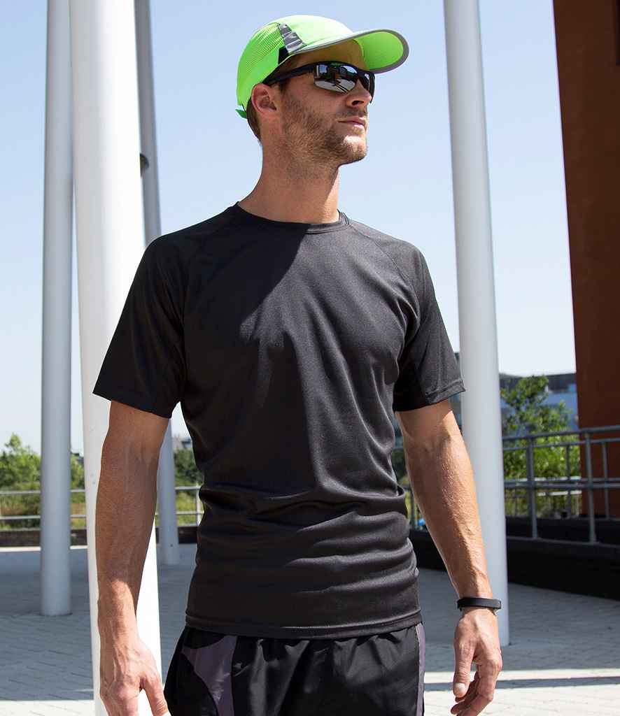 Spiro - Impact Performance Aircool T-Shirt - SR287 BLK XXS