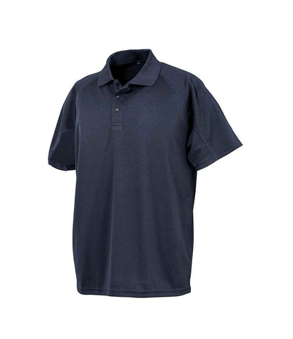 Spiro - Impact Performance Aircool Polo Shirt - SR288 NAV XXS