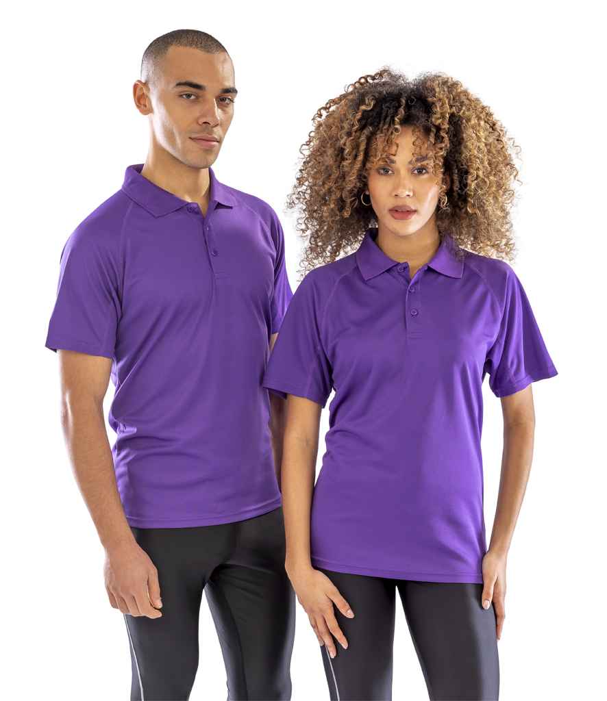 Spiro - Impact Performance Aircool Polo Shirt - SR288 PUR XXS