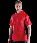 Spiro - Impact Performance Aircool Polo Shirt - Red (Model)