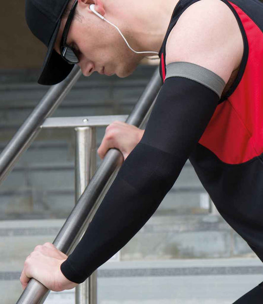 Spiro - Compression Arm Sleeve - SR291 BK/GY S