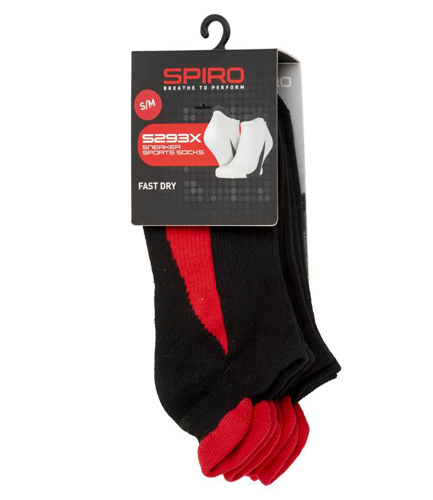 Spiro - 3 Pack Sports Sneaker Socks - Pierre Francis