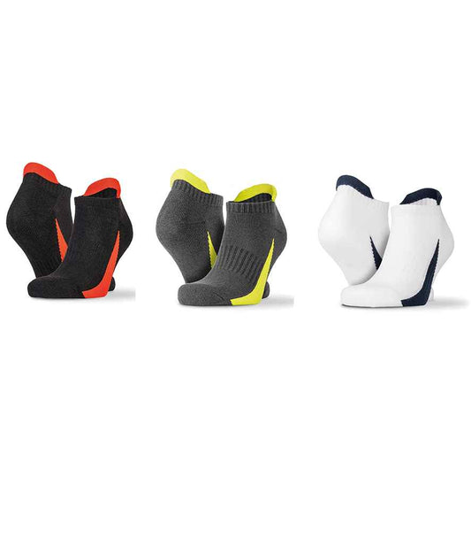 Spiro - 3 Pack Sports Sneaker Socks