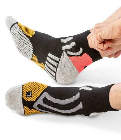 Spiro - Technical Compression Sports Socks - SR294 BLK S/M