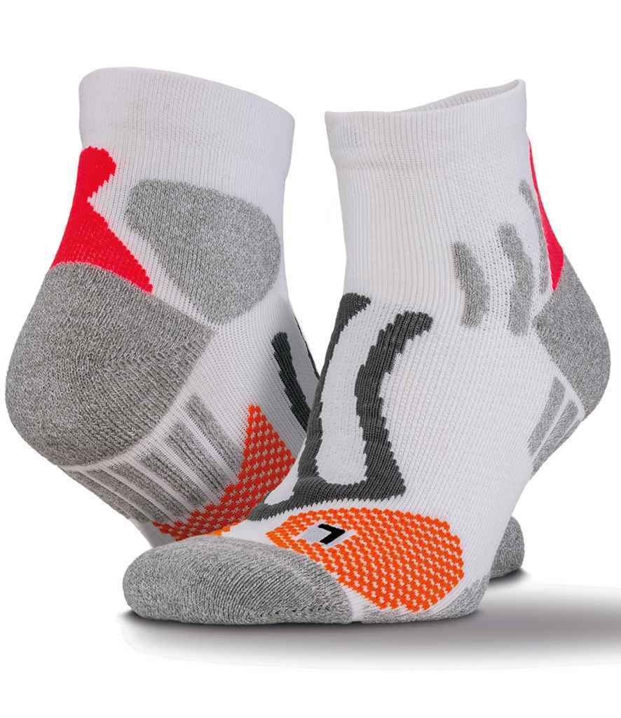 Spiro - Technical Compression Sports Socks - SR294 WHI S/M