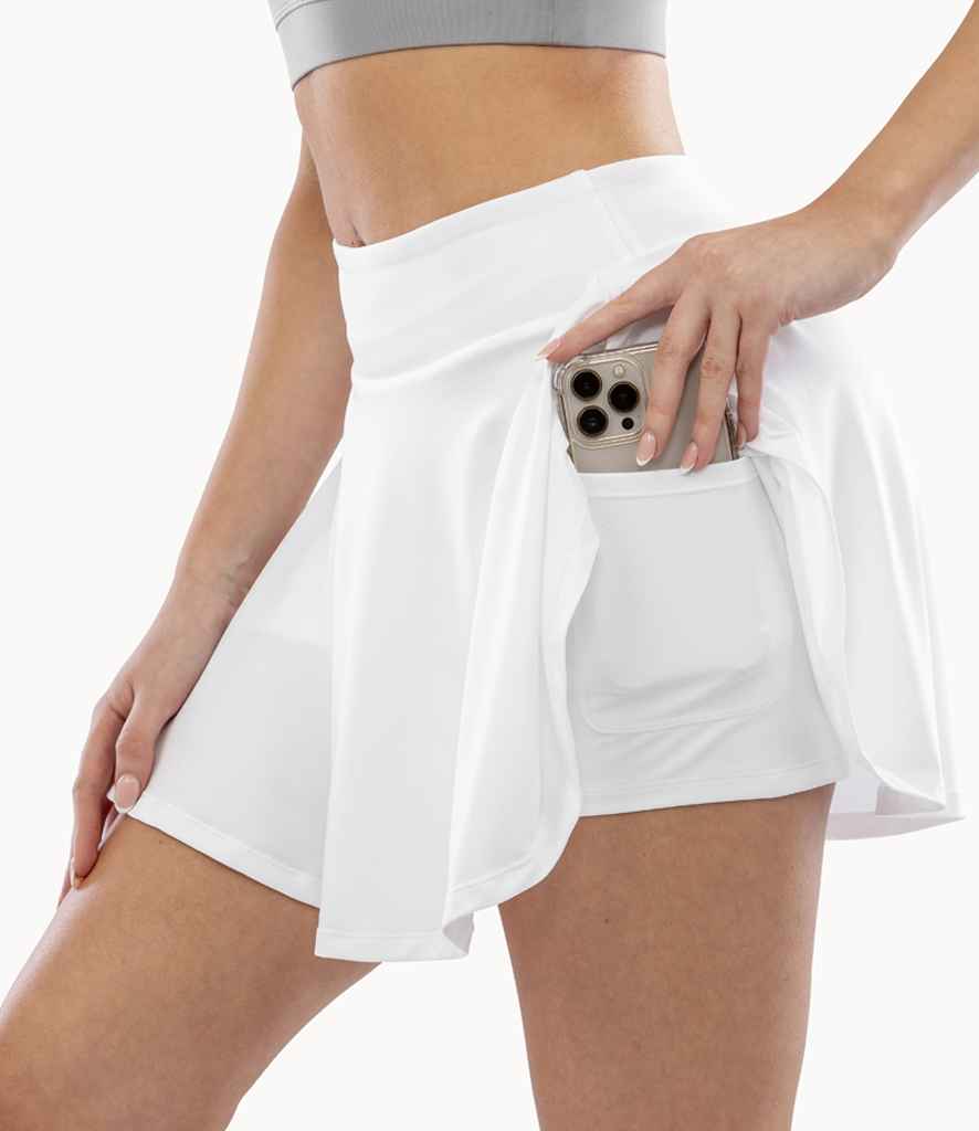 Spiro - Ladies Recycled Fitness Skort - Pierre Francis