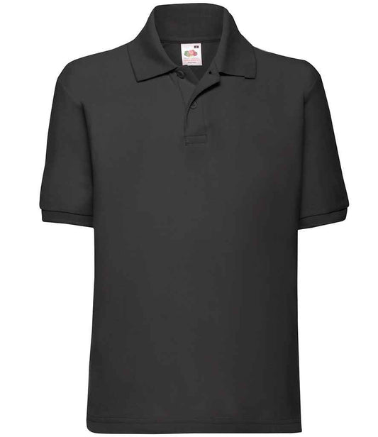 Fruit of the Loom - Kids Poly/Cotton Piqué Polo Shirt - Pierre Francis