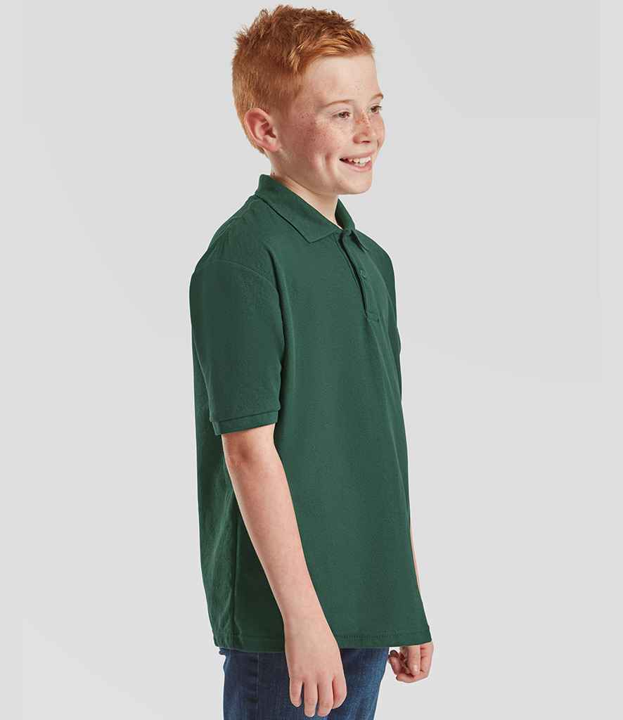 Fruit of the Loom - Kids Poly/Cotton Piqué Polo Shirt - Pierre Francis