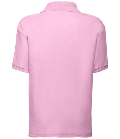 Fruit of the Loom - Kids Poly/Cotton Piqué Polo Shirt