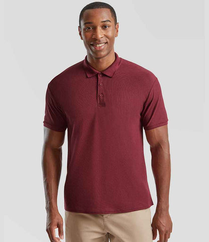 Fruit of the Loom - Poly/Cotton Piqué Polo Shirt - SS11 BUR S