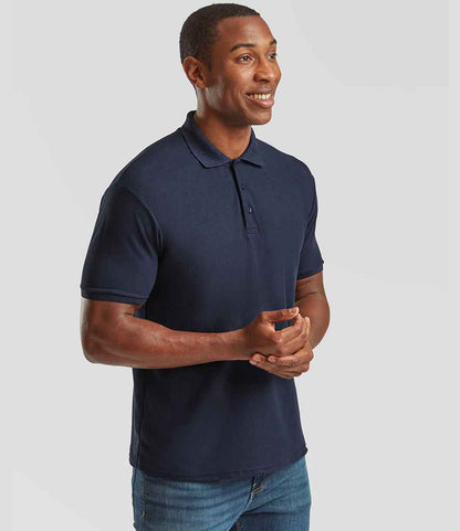 Fruit of the Loom - Poly/Cotton Piqué Polo Shirt - SS11 NAV S