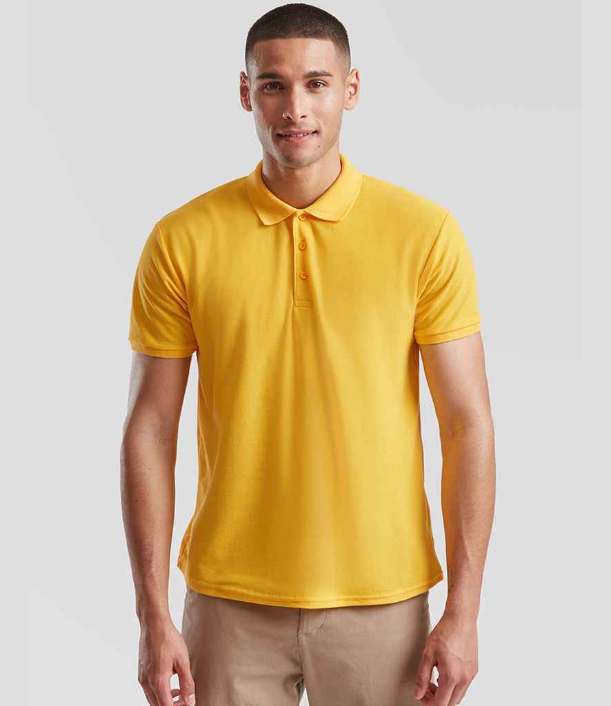 Fruit of the Loom - Poly/Cotton Piqué Polo Shirt - SS11 SUN S