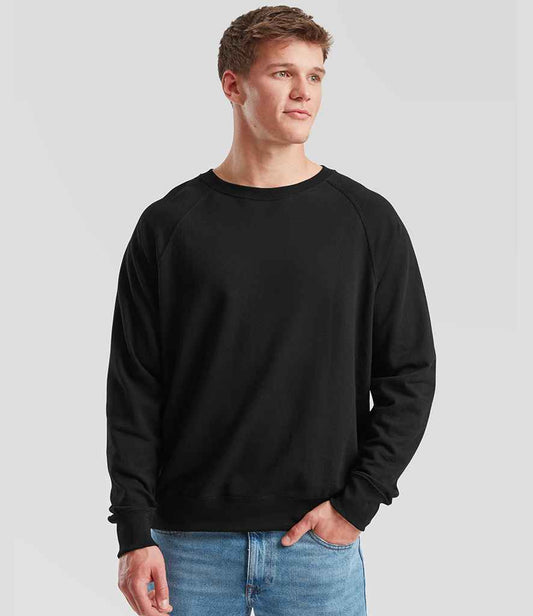 Fruit of the Loom Lightweight Raglan Sweatshirt