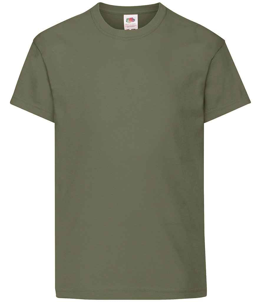Fruit of the Loom - Kids Original T-Shirt - SS12B AZR 3-4