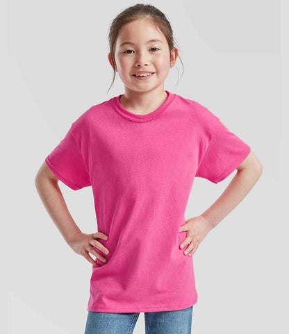Fruit of the Loom - Kids Original T-Shirt - SS12B FUS 3-4