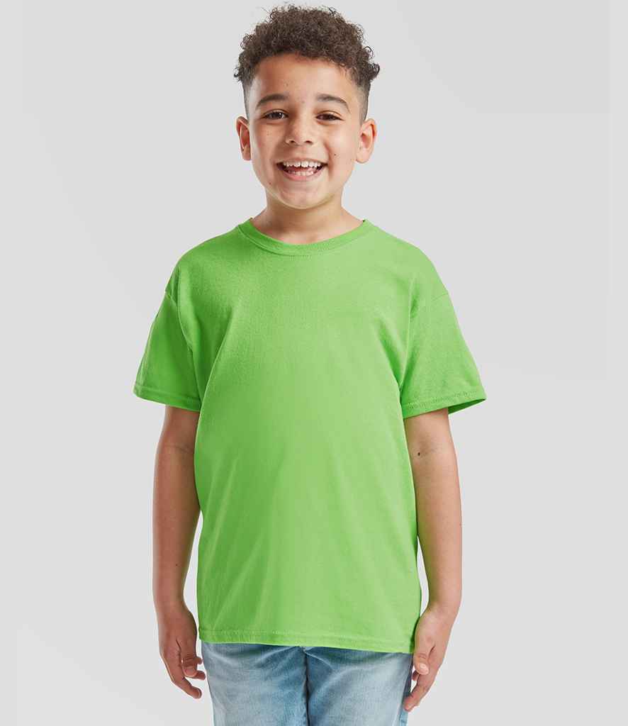 Fruit of the Loom - Kids Original T-Shirt - SS12B LIM 3-4