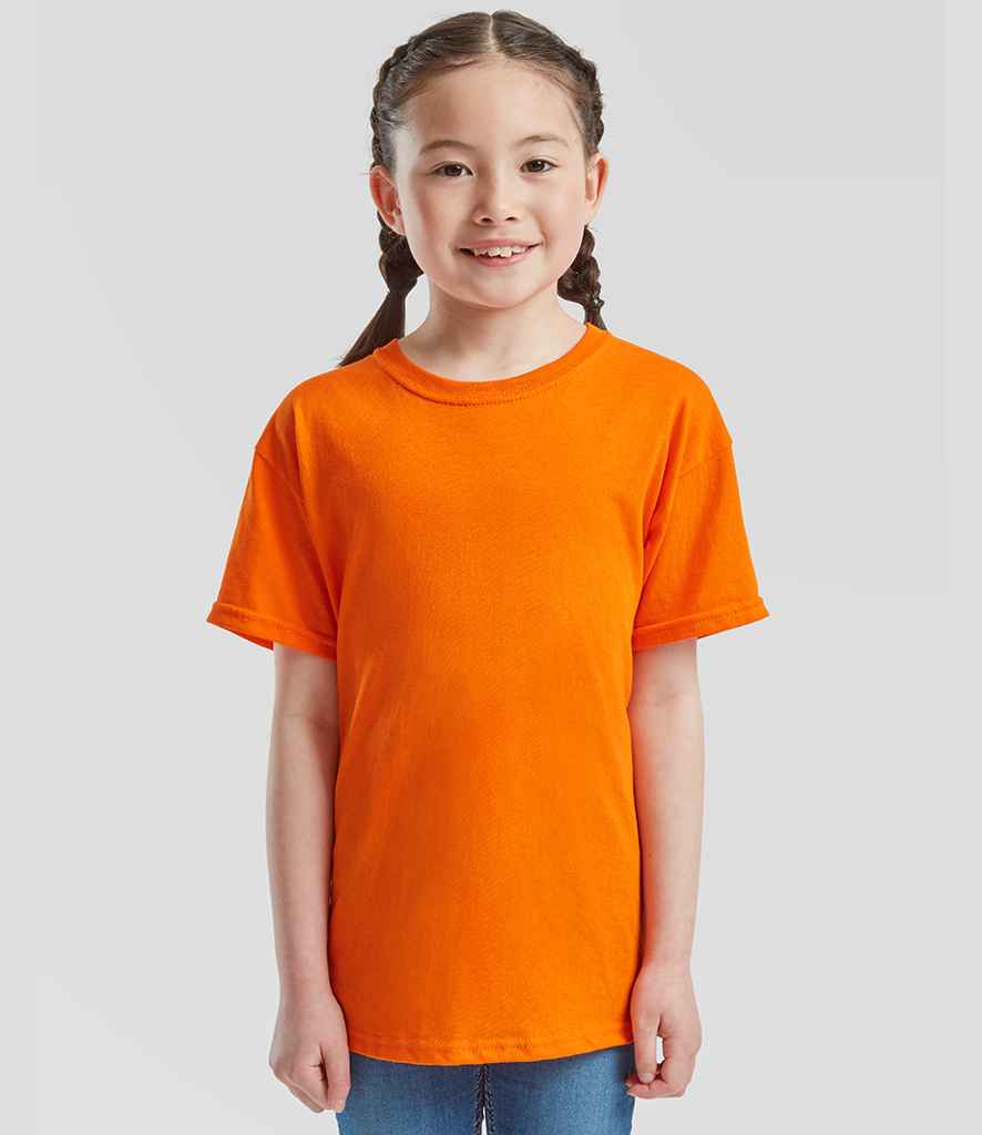 Fruit of the Loom - Kids Original T-Shirt - SS12B ORA 3-4