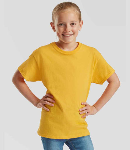 Fruit of the Loom - Kids Original T-Shirt - SS12B AZR 3-4