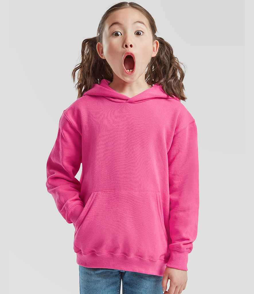 Fruit of the Loom Kids Classic Hooded Sweatshirt - SS14B FUS 7-8