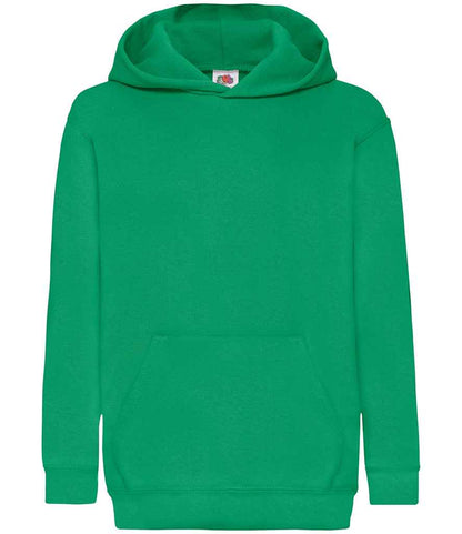 Fruit of the Loom Kids Classic Hooded Sweatshirt - SS14B HEA 9-11