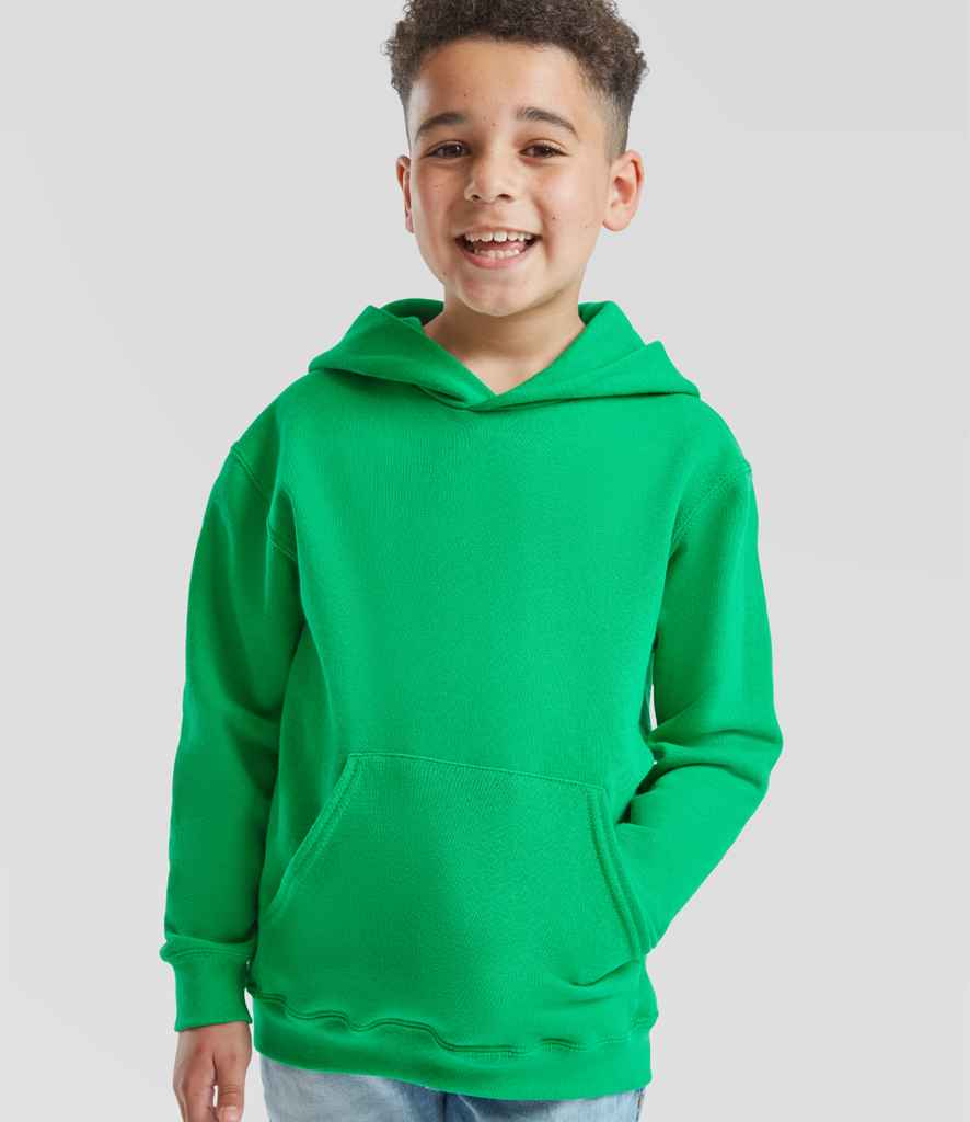 Fruit of the Loom Kids Classic Hooded Sweatshirt - SS14B KEL 9-11