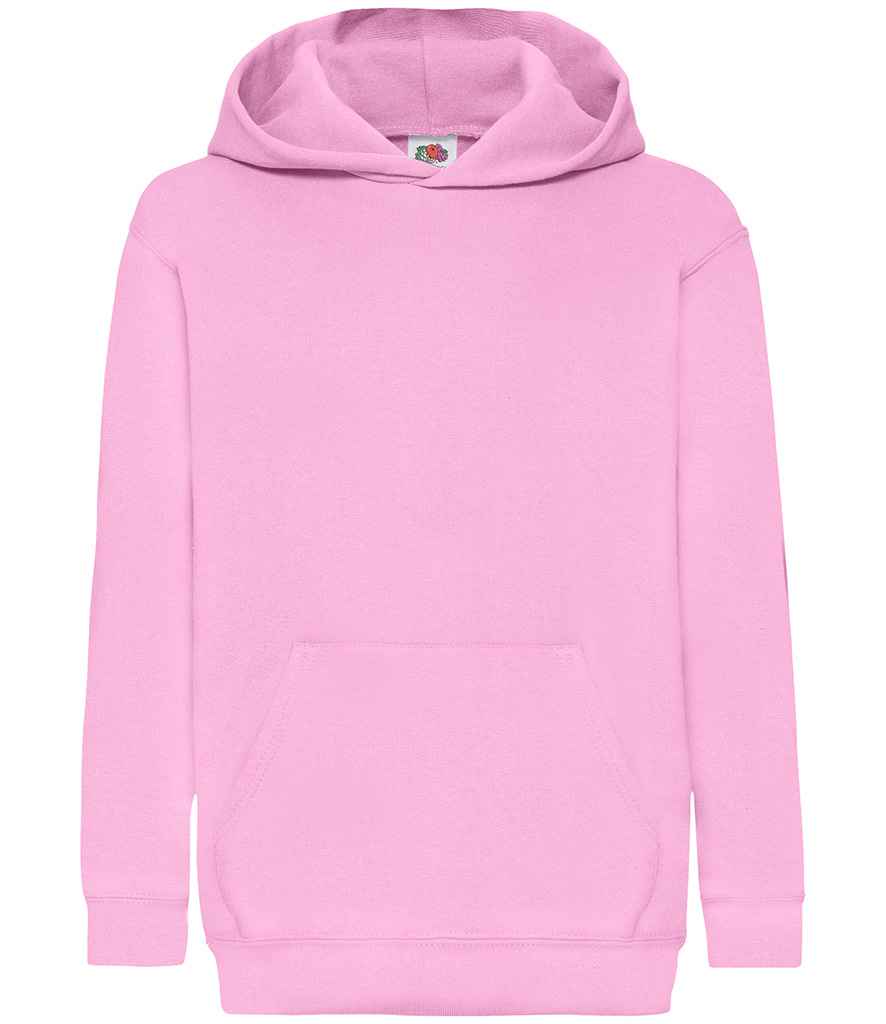 Fruit of the Loom Kids Classic Hooded Sweatshirt - SS14B HEA 9-11