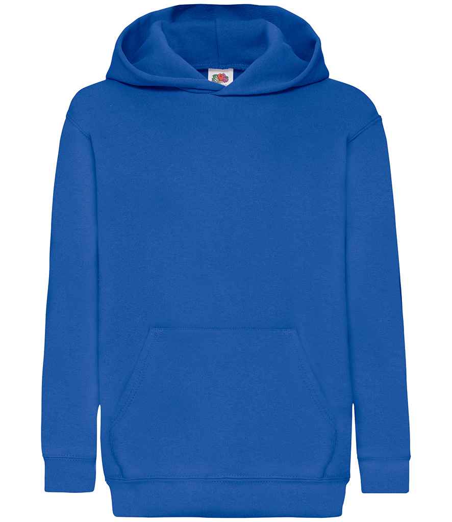 Fruit of the Loom Kids Classic Hooded Sweatshirt - SS14B HEA 9-11