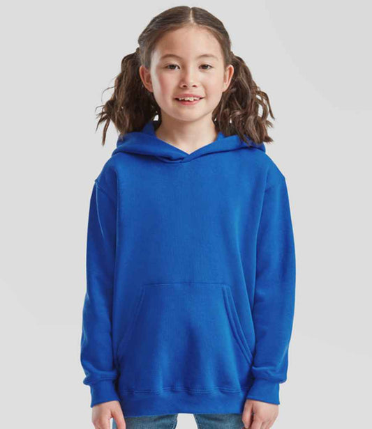 Fruit of the Loom Kids Classic Hooded Sweatshirt - SS14B ROY 9-11