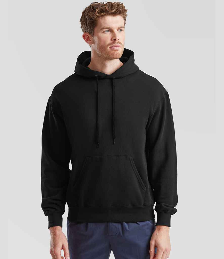 Fruit of the Loom - Classic Hooded Sweatshirt - SS14 BLK S