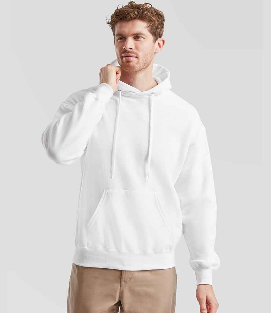 Fruit of the Loom - Classic Hooded Sweatshirt - SS14 WHI S
