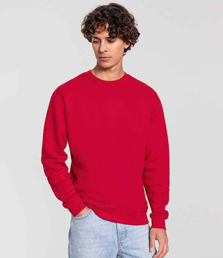 Fruit of the Loom Iconic Premium Set-In Sweatshirt - SS151 RED S