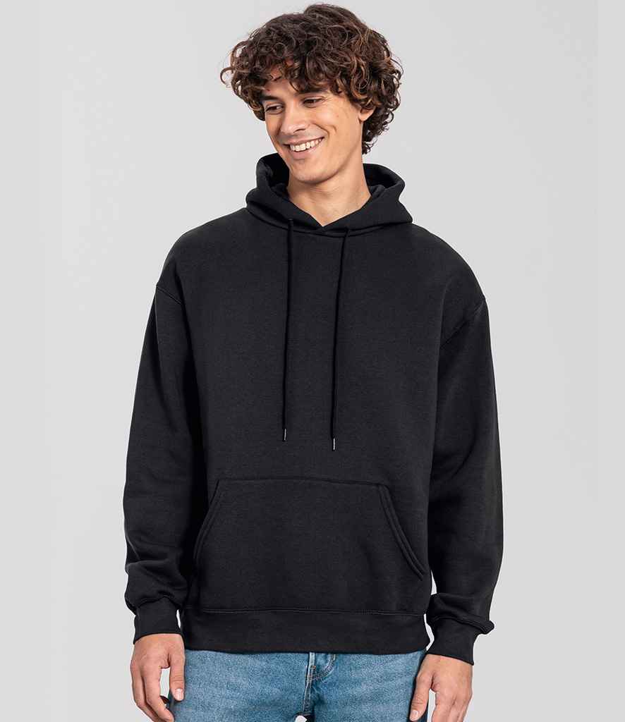 Fruit of the Loom Iconic Premium Hooded Sweatshirt - SS152 BLK S